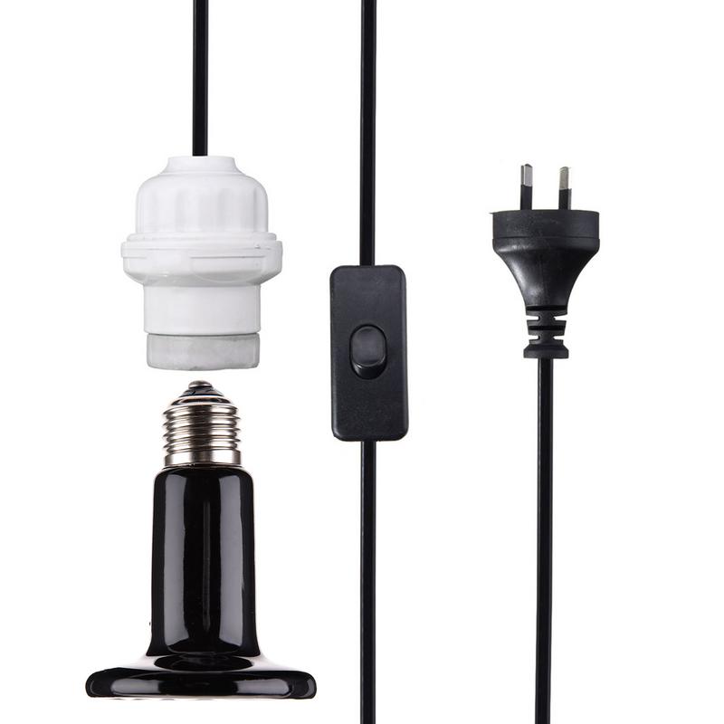 Ceramic Heat Emitter - Тепловая лампа для рептилий, керамическая инфракрасная