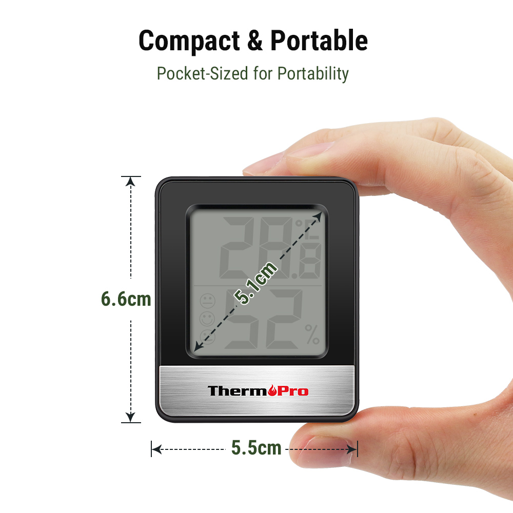 ThermoPro TP-49 – миниатюрная  – обзор и цена Digital Hygrometer Probe