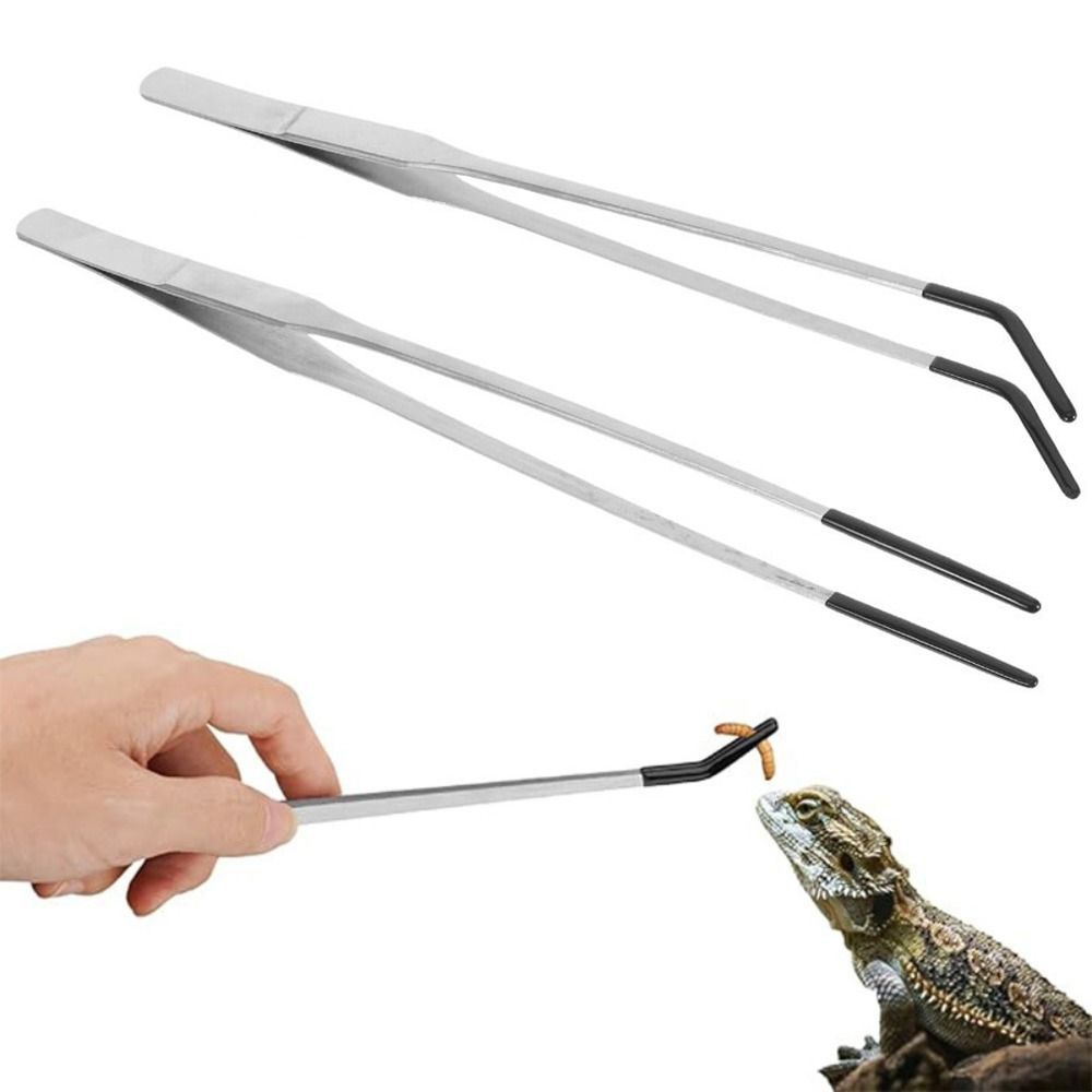2 шт. пинцетов для кормления и – обзор и цена Feeding Tong Stainless