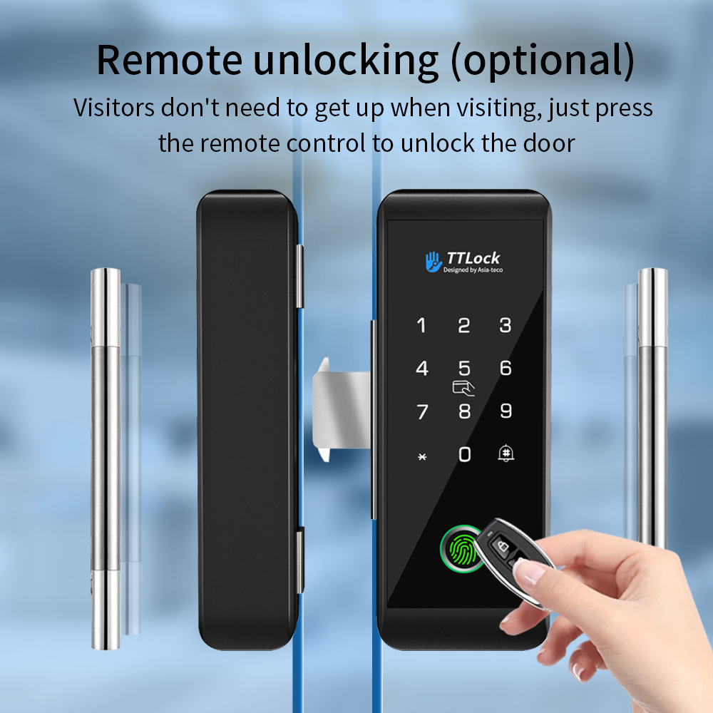 TTLOCK умный стеклянный замок  – обзор и цена Glass Door Hinge