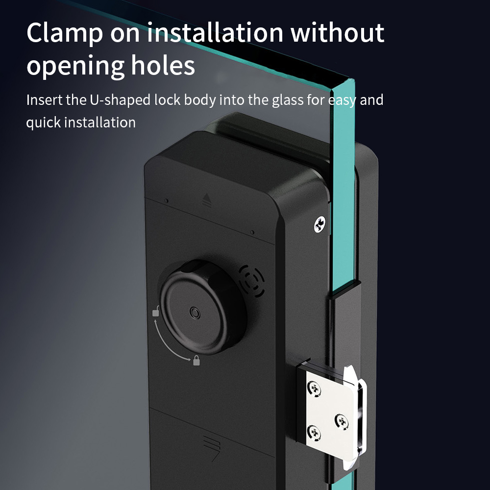 TTLOCK умный стеклянный замок  – обзор и цена Glass Door Hinge